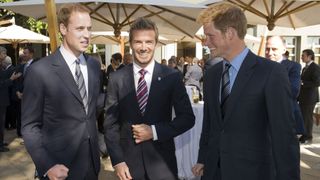 johannesurg june 19 n0 publication in uk media for 28 days prince william, prince harry and david beckham attend a reception for fifa officials on behalf of the english football association in honour of the 2010 football fifa world cup on june 19, 2010 in johannesburg, south africa photo by samir husseinwireimage