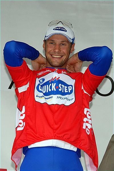 Tom Boonen (Quick Step) increased his lead in the points classification.