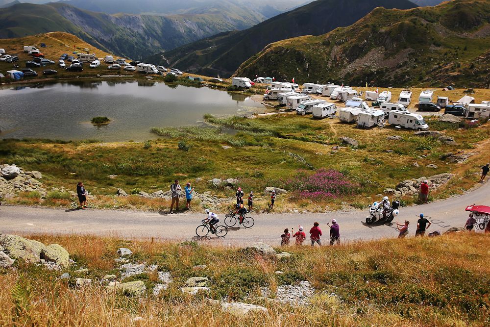The Tour's last day in the Alps was spectacular.