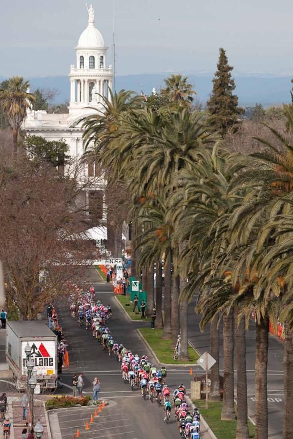 Merced County Courthouse anchors the Downtown Grand Prix course.