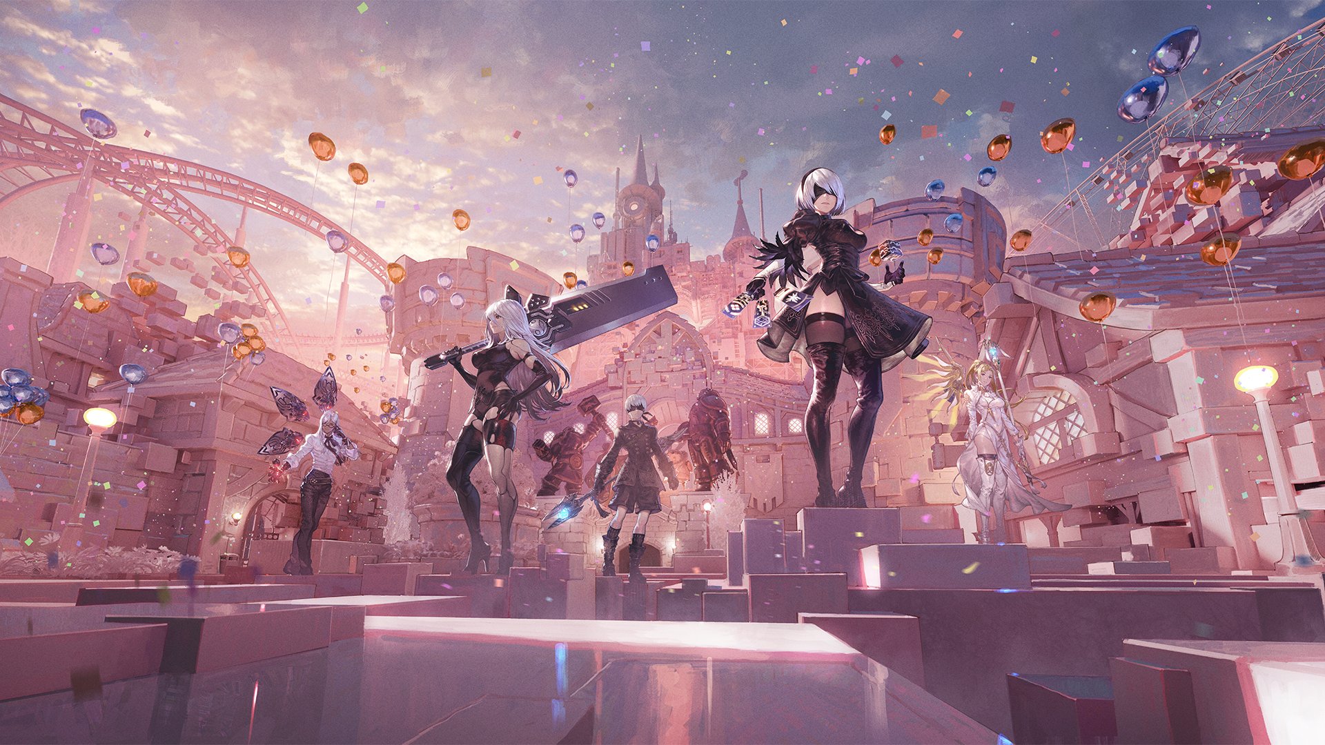 Overwatch x Nier event