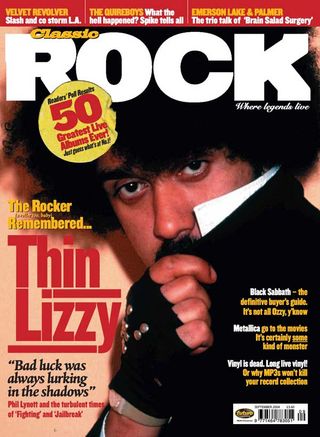 Classic Rock issue 70, with Phil Lynott on the cover