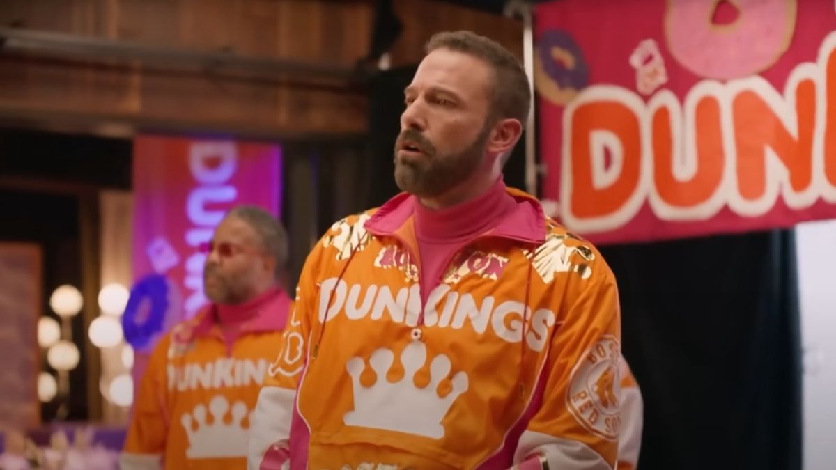 Ben Affleck in the 2024 Dunkin&#039; Super Bowl commercial