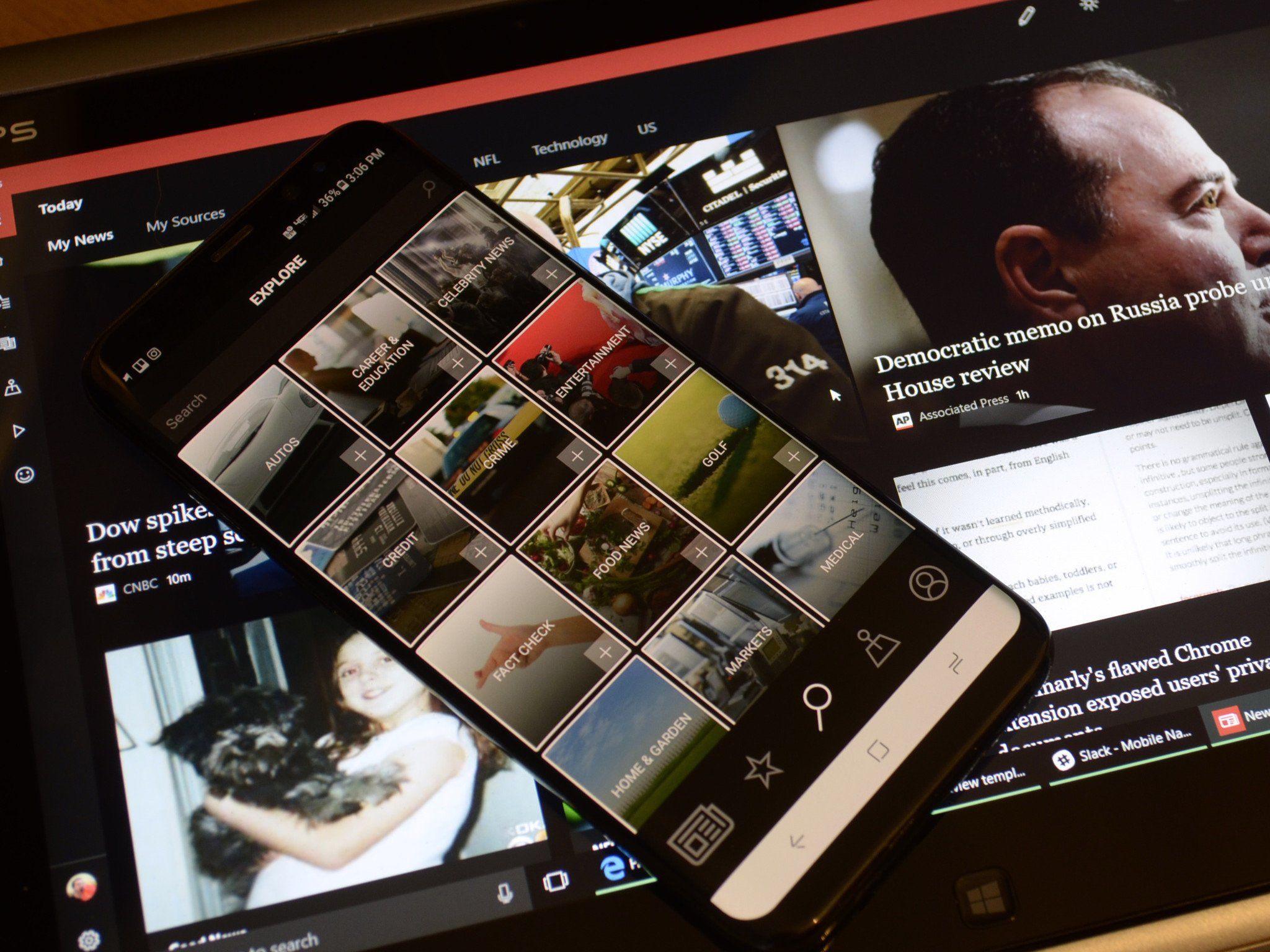 MSN News beta for Android gets some modern design tweaks | Windows Central