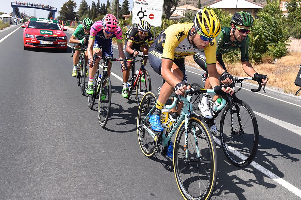 Bert-Jan Lindeman in the breakaway