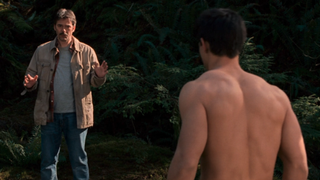 Charlie and Jacob in Twilight Breaking Dawn Part 2