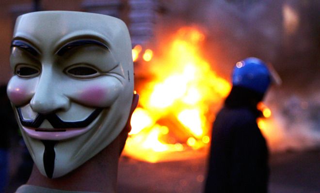 Guy Fawkes mask