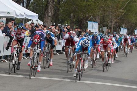 Arnaud Demare takes a narrow win on stage one.