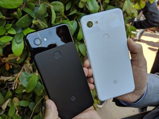 The Pixel 3a in Just Black and Clearly White. (Credit: Tom's Guide)