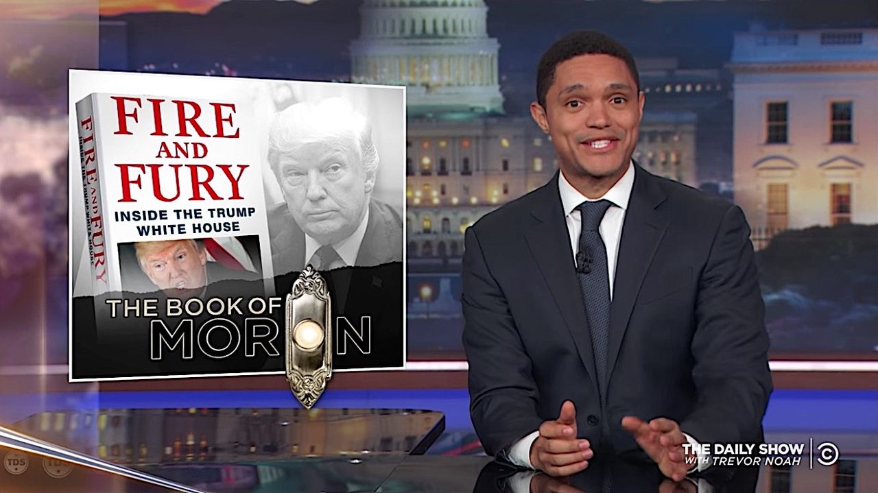 Trevor Noah digs into the Trump book &amp;quot;Fire and Fury&amp;quot;