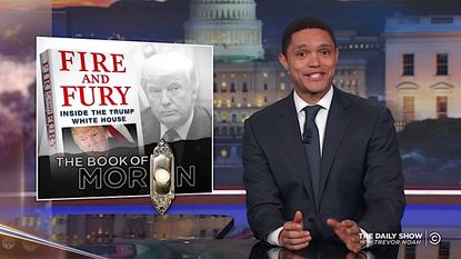 Trevor Noah digs into the Trump book "Fire and Fury"