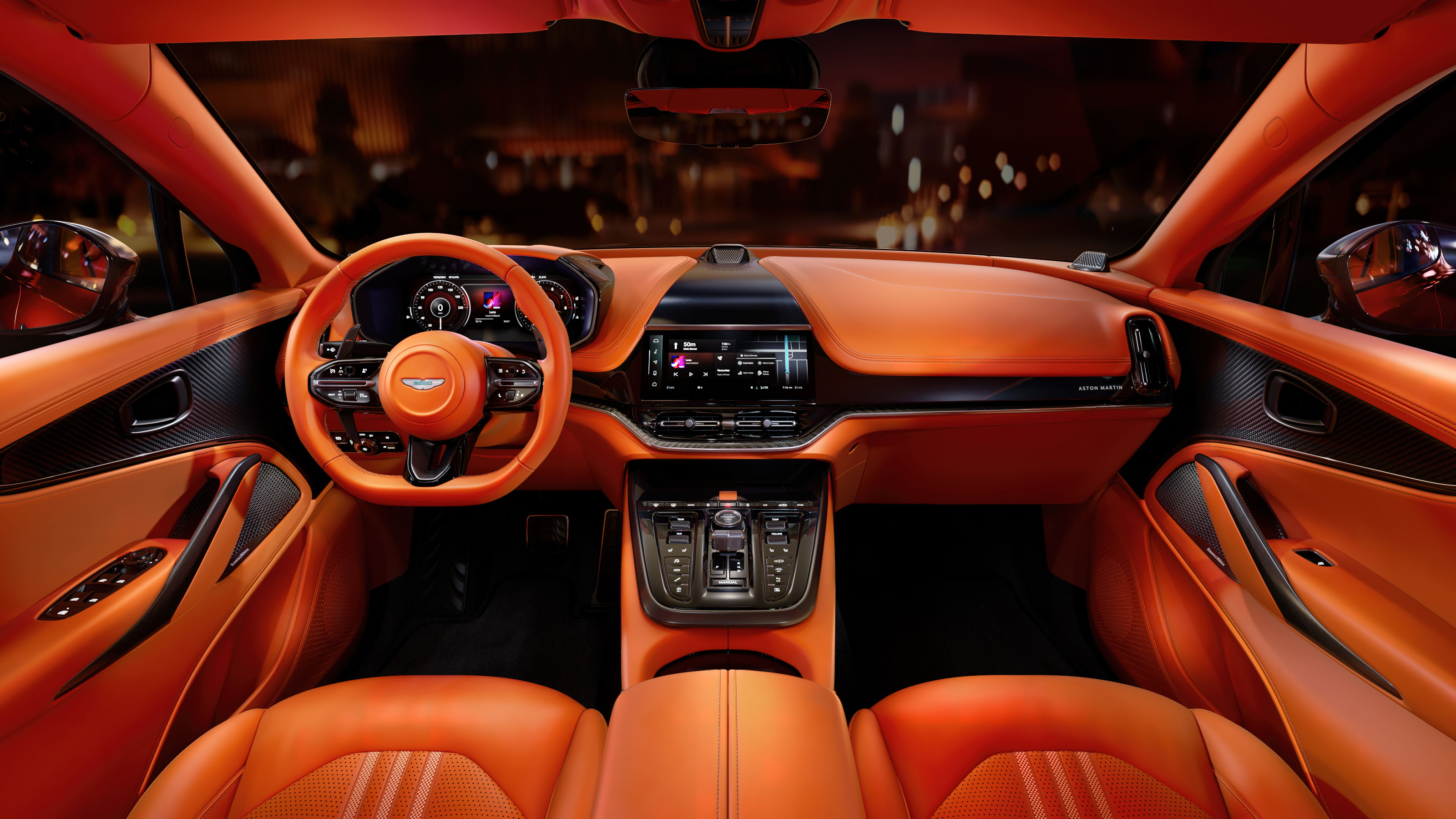 New Aston Martin DBX707 interior