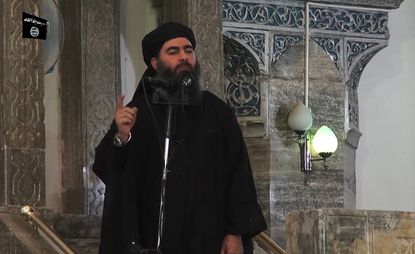 ISIS leader Abu Bakr al-Baghdadi.