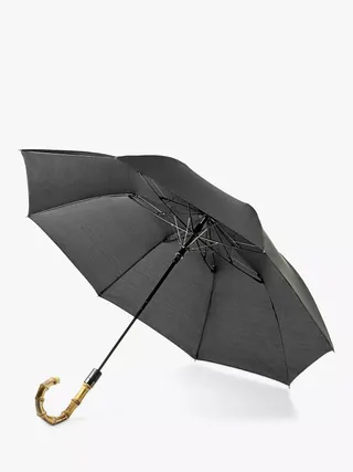 Fulton Portobello Automatic Extra Large Umbrella With Bamboo Handle