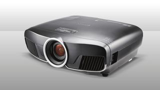 Epson EH-TW9400 projector on a grey background