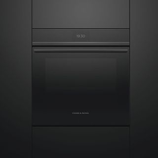 black touch screen oven