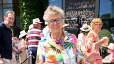 Prue Leith floral print