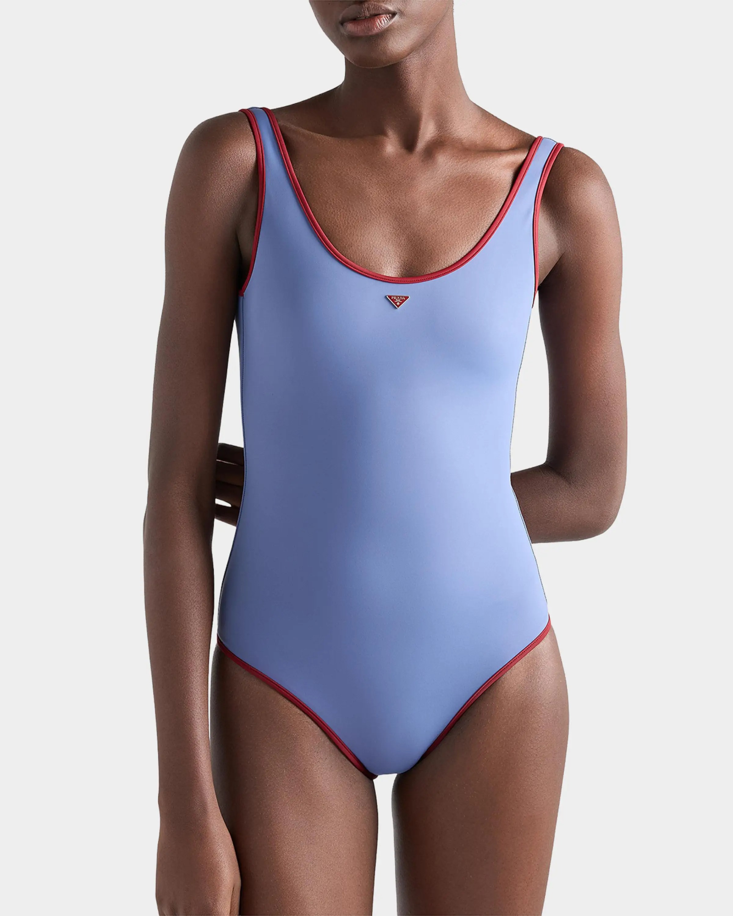 Prada, One-Piece Jersey Swimsuit