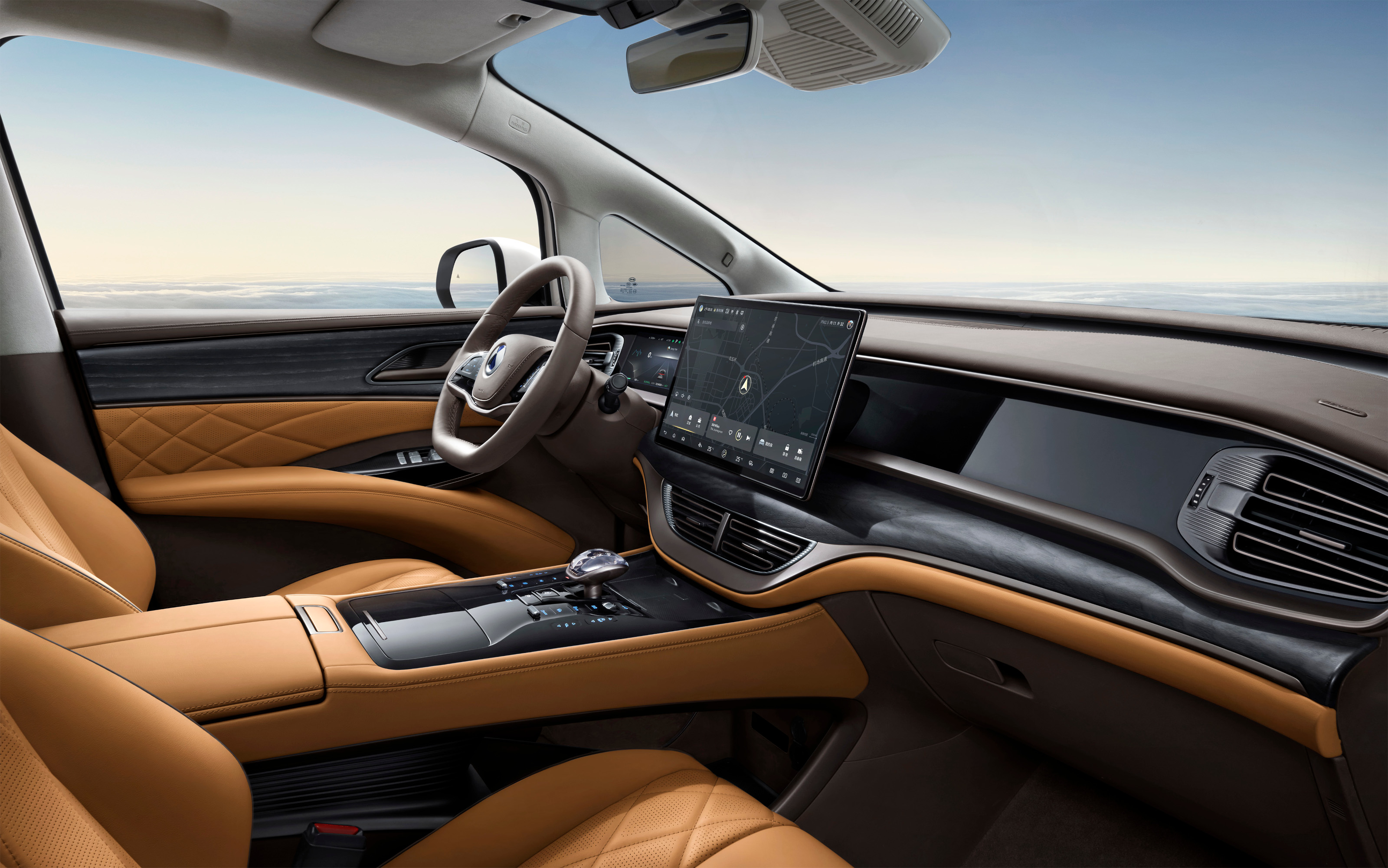 Denza D9 dashboard
