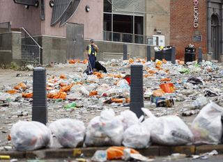 Leeds clear-up