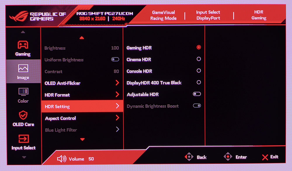 Asus ROG Swift PG27UCDM