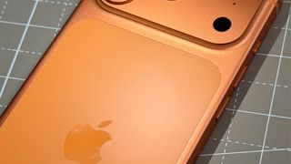 iPhone 17 pro back with scratches