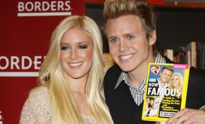 In their book 'How to be Famous,' Heidi Montag and Spencer Pratt present a 10-step plan on how to go from nobodies to notorious.