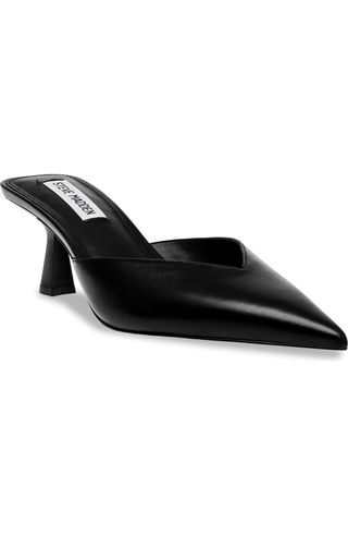 Mod Pointed Toe Mule Pump