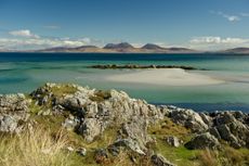 The view out to sea from Colonsay.