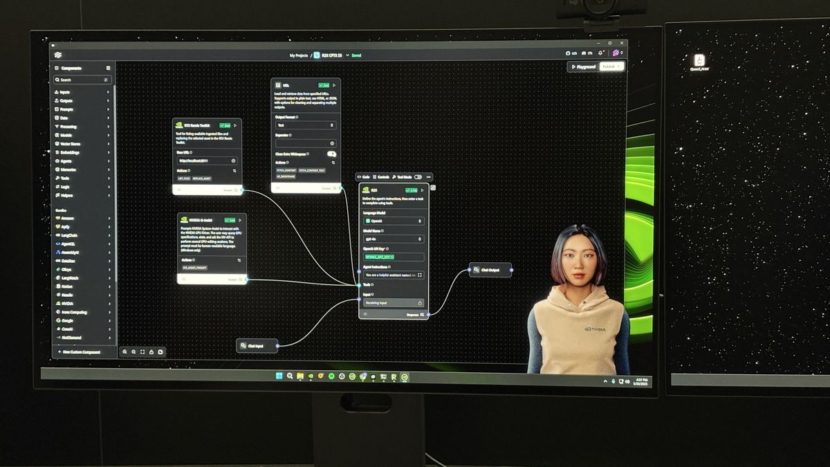 I saw Nvidia's RTX-powered AI avatar in action, and this digital human ...