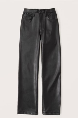 Abercrombie & Fitch Vegan Leather 90s Relaxed Pant