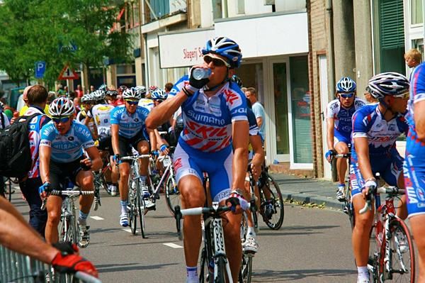 Riders are thirsty after the first road stage