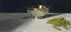 The Lustre Bowl with Green Peas, 1911, by Sir William Nicholson (1872–1949), 21½in by 23½in, Scottish National Gallery of Modern Art, Edinburgh. Bequeathed by Sir Alexander Maitland with life interest to Colonel Peter Dunphie. Presented by Colonel Dunphie 1997. Desmond Banks/Rory Lindsay Photography