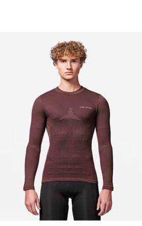 Van Rysel Long-Sleeved Cycling Base Layer Racer - Cosmos Blue,Van Rysel Racer 2 base layer