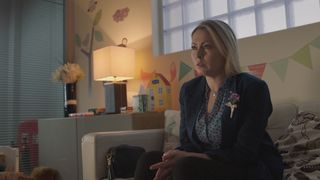 Elin Lloyd Harries as Abigail Donaldson in Casualty.