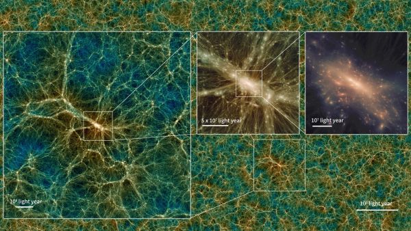 The largest computer simulation of the universe ever escalates the cosmology dilemma