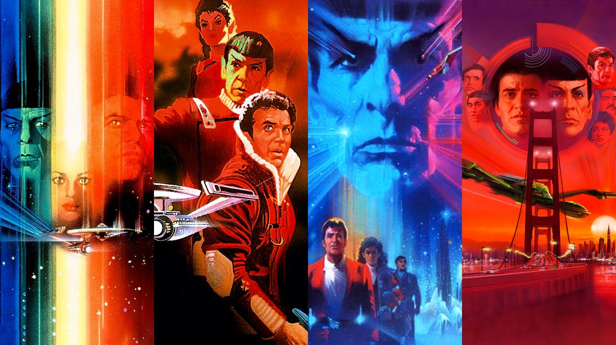 The first four 'Star Trek' films are getting remastered to warp