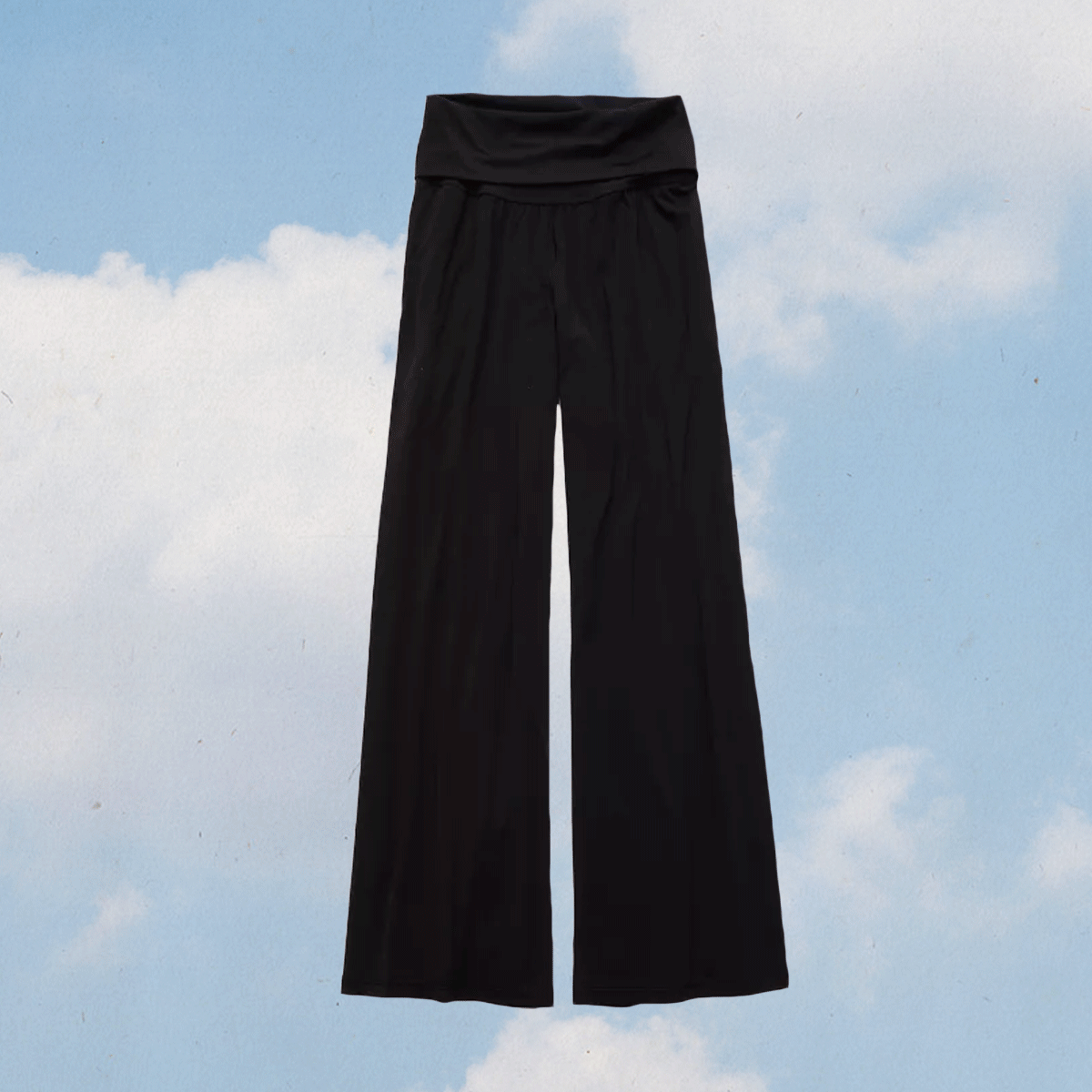 GIF of Aerie Baggy Gym Pants