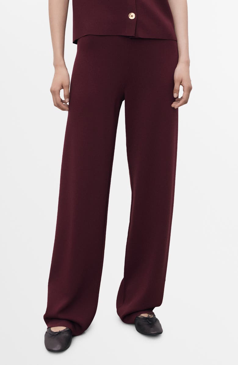 Straight Leg Knit Pants