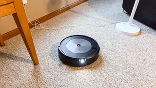 iRobot Roomba Combo j5+ on floor