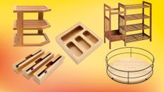 QVC Bamboo Organizers