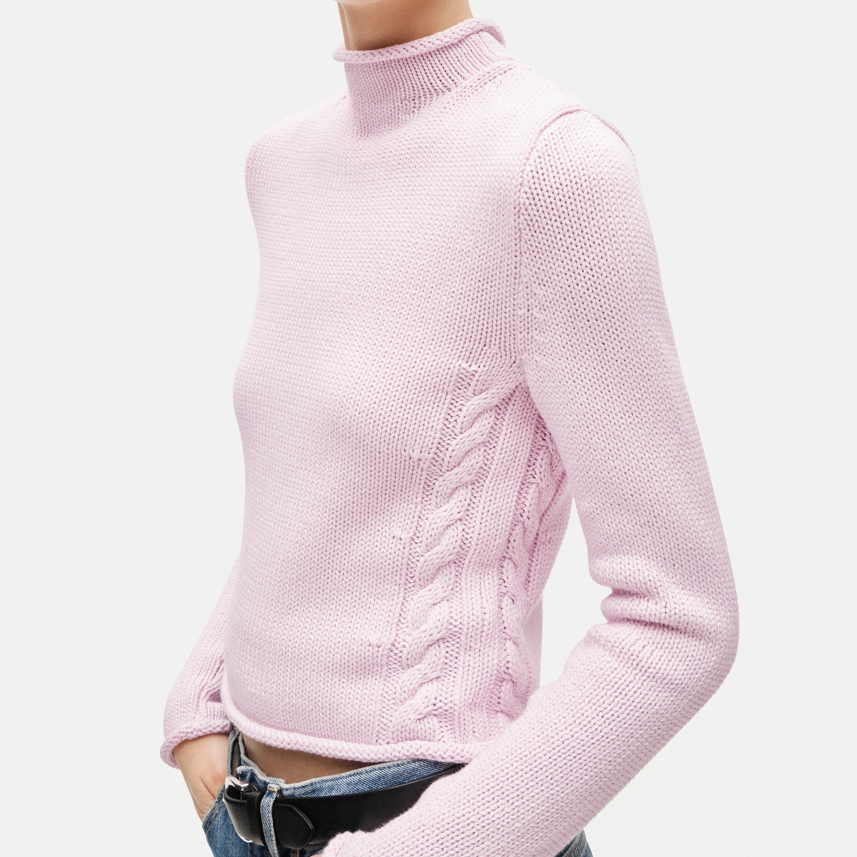 Rollneck&amp;trade; Reversible Cardigan