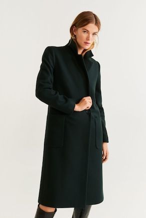 Lapels Wool Coat