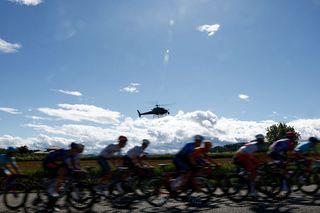 Giro d'Italia stage 8 LIVE: Narv&aacute;ez, Bjerg and Leknessund lead the race as finish approaches in the Muri of Marche 