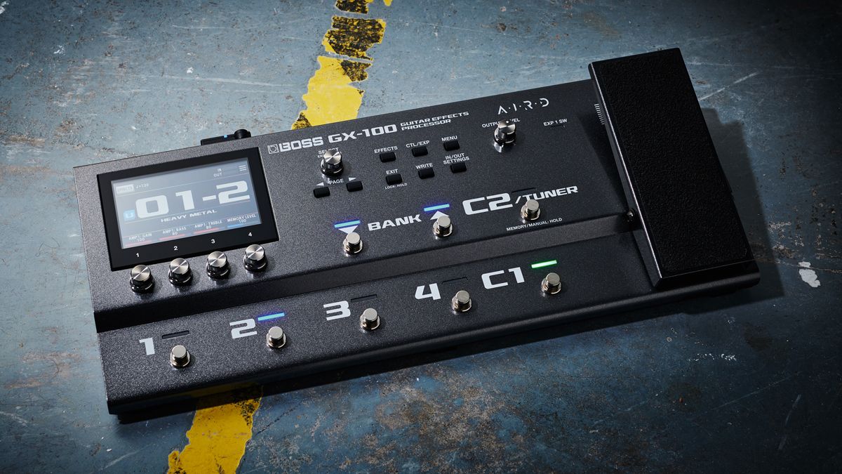 Boss GX-100 Guitar Effects Processor review | Guitar World