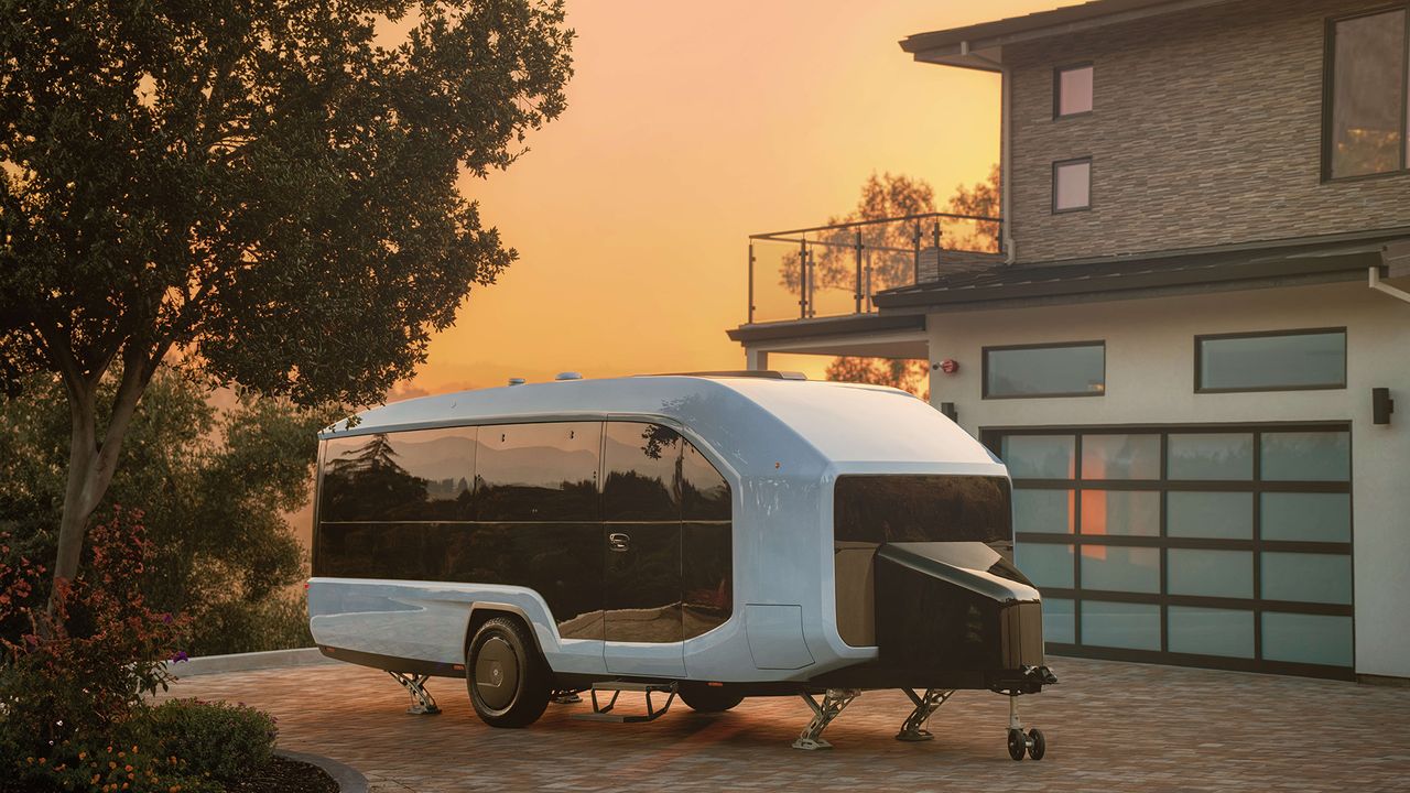 Pebble Flow caravan