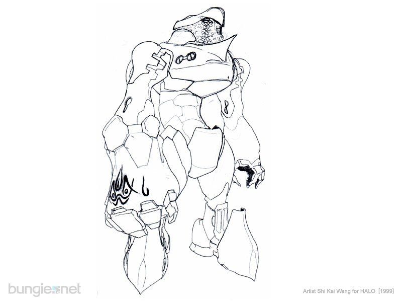 Hunter concept art