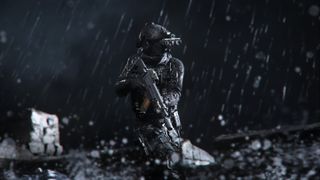 Call of Duty: Modern Warfare 3 operator in rain