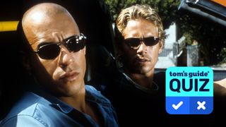 A photo of The Fast and The Furious with Tom's Guide Quiz graphic overlaid