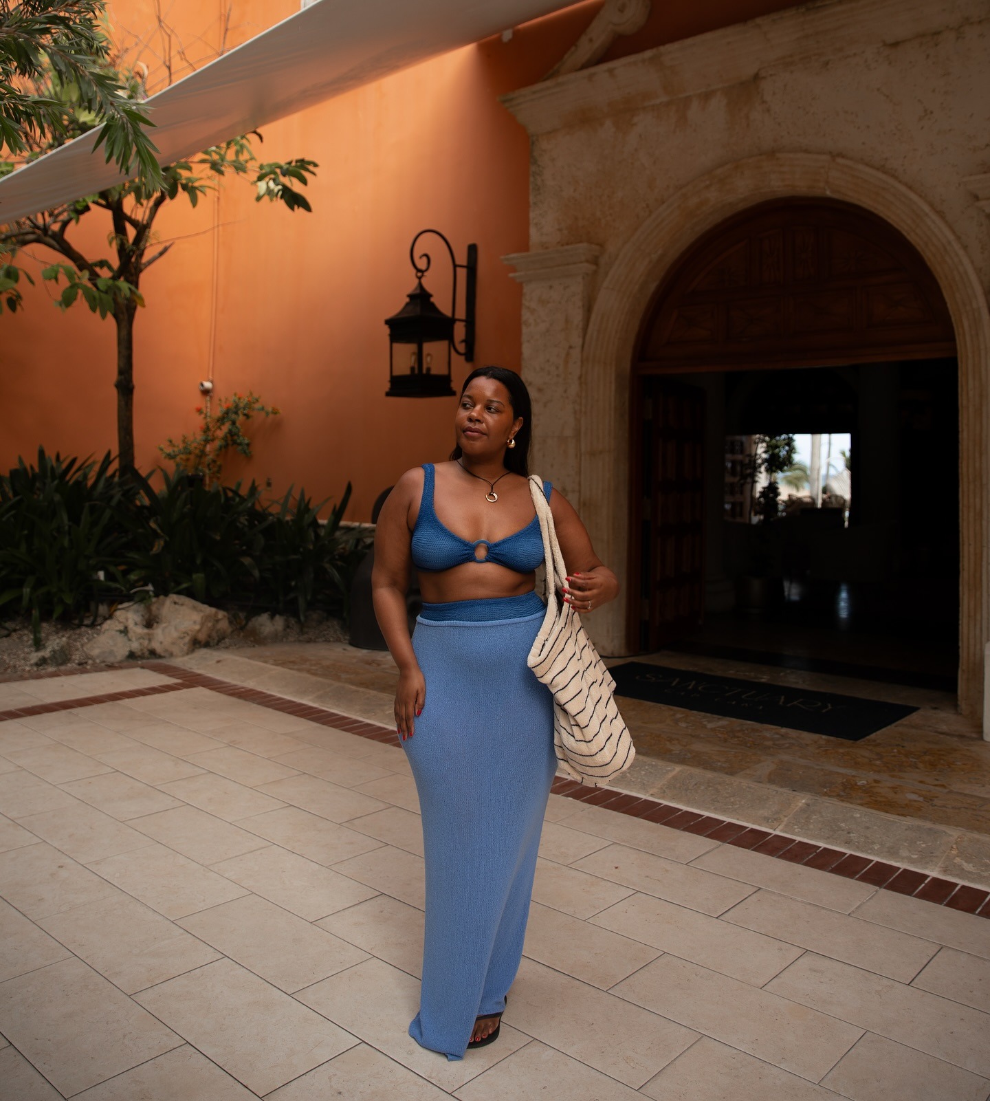 @styleidealist summer outfit wearing hunza g bikini